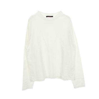 インサイドアウト 長袖Tシャツ コットン ホワイト ルイヴィトン