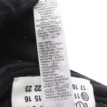 ベースボール キャップ コットン ブラック エムエムシックスメゾンマルジェラ 財布・小物 MM6 MAISON MARGIELA