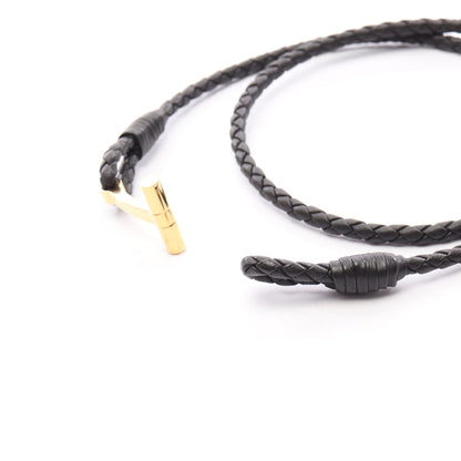 T ブレスレット レザー GP ダークブラウン ゴールド トムフォード アクセサリー TOM FORD