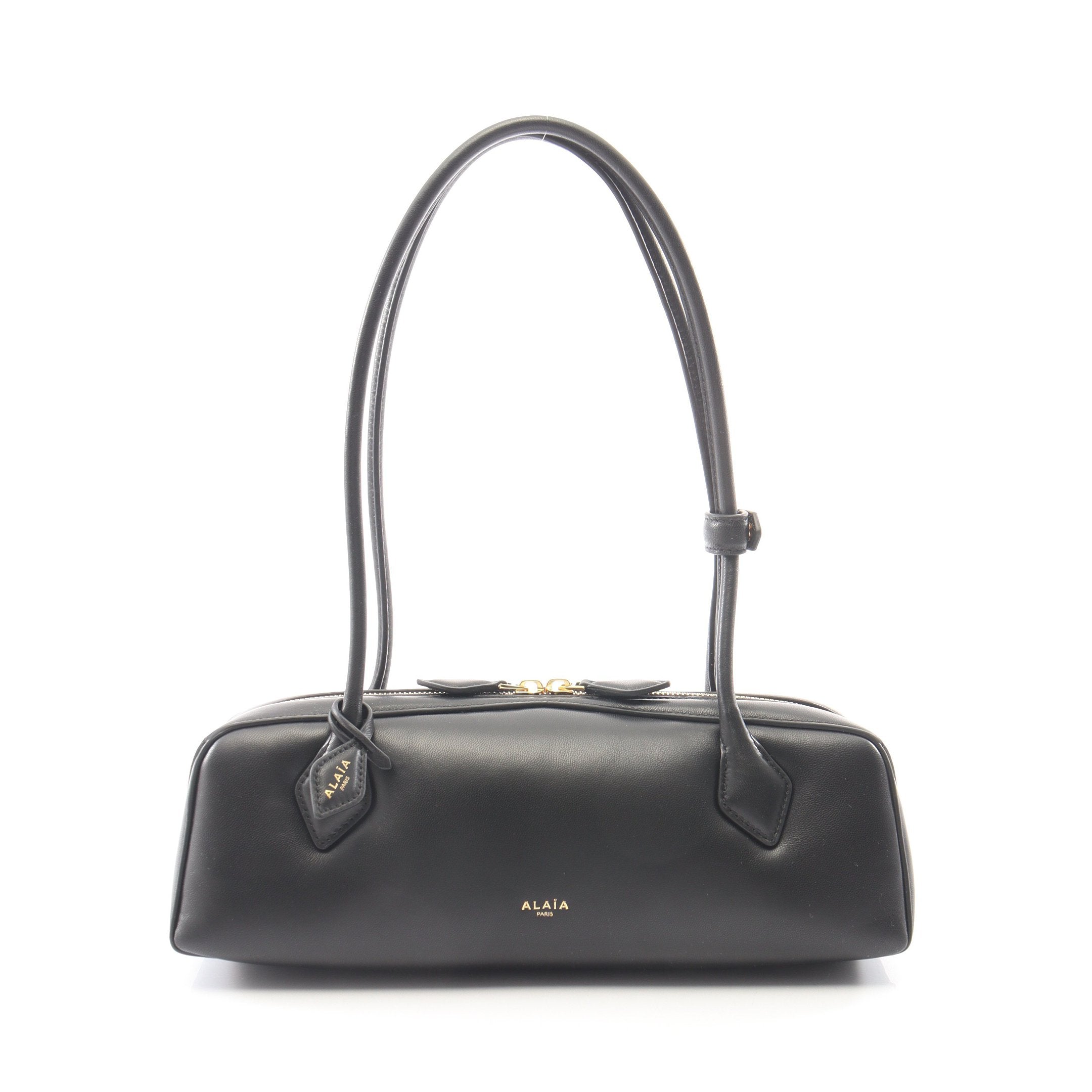 LE TECKEL MEDIUM ショルダーバッグ レザー ブラック アライア – RECLO