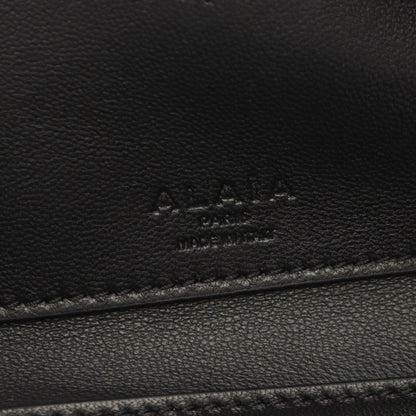 LE TECKEL MEDIUM ショルダーバッグ レザー ブラック アライア バッグ ALAiA