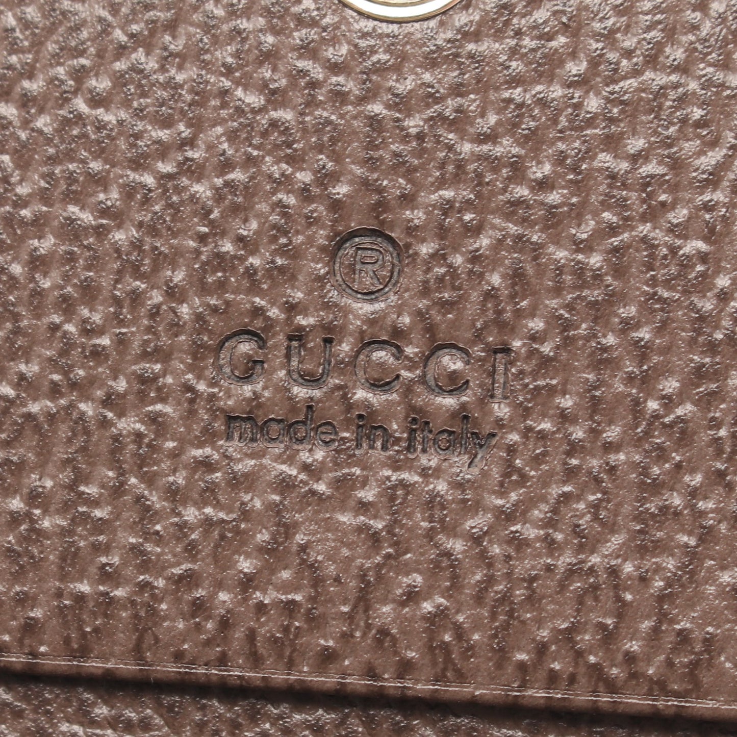 オフィディア シェリーライン GGスプリーム 二つ折り財布 PVC レザー ベージュ マルチカラー グッチ 財布・小物 GUCCI