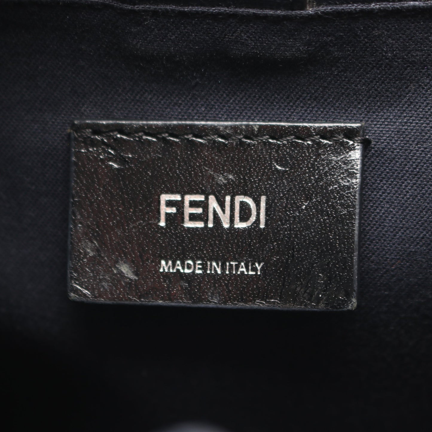PETITE 2JOURS プチ トゥージュール ハンドバッグ レザー ネイビー レッド フェンディ バッグ FENDI