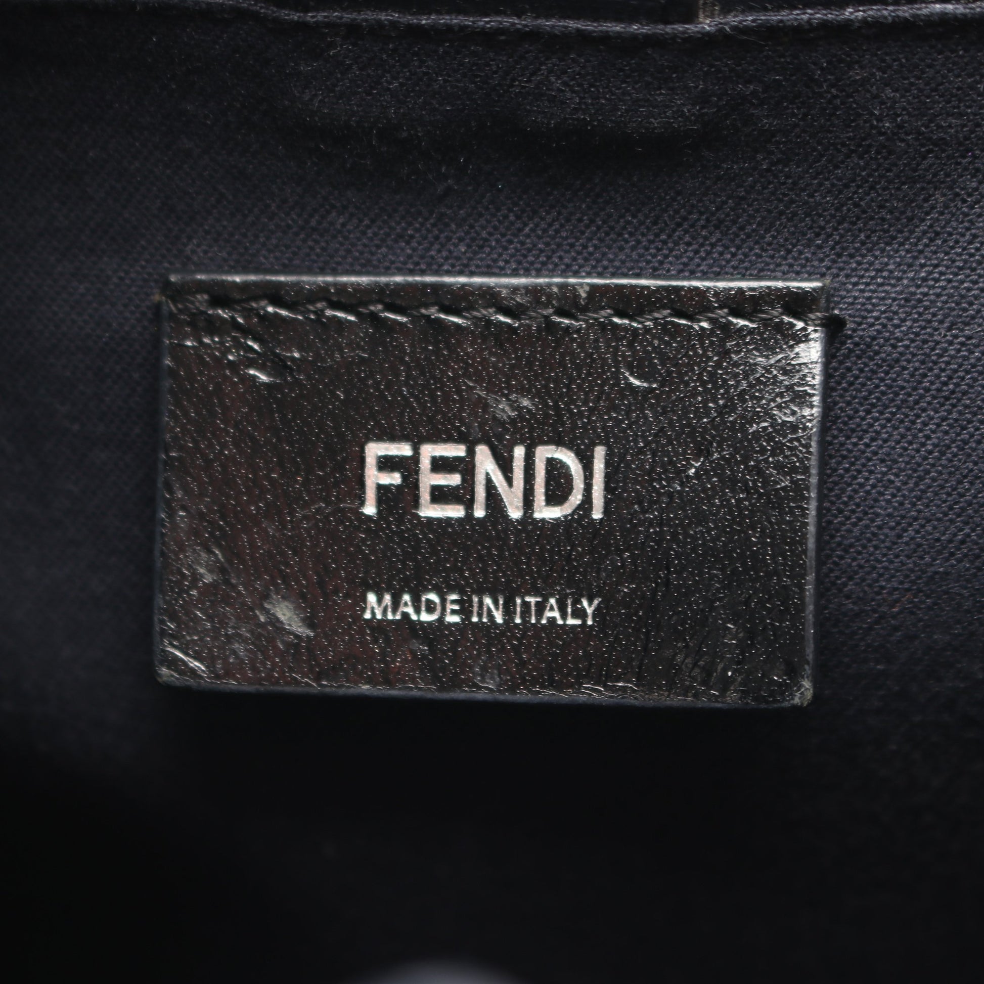 PETITE 2JOURS プチ トゥージュール ハンドバッグ レザー ネイビー レッド フェンディ バッグ FENDI