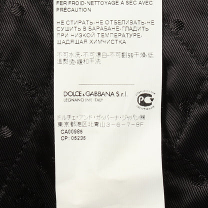 ピーコート ウール ブラック ドルチェアンドガッバーナ