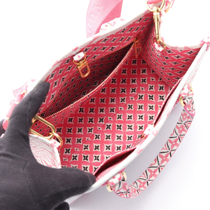 オンザゴー PM LV バイザプール モノグラムジャイアント 2WAY ハンドバッグ PVC オフホワイト ルイヴィトン バッグ LOUIS VUITTON