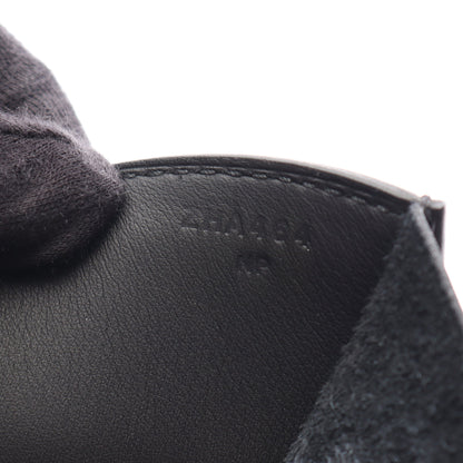 サックアデペッシュ29 ショルダーバッグ エバーグレイン ブラック シルバー金具 Z刻印 エルメス バッグ HERMES