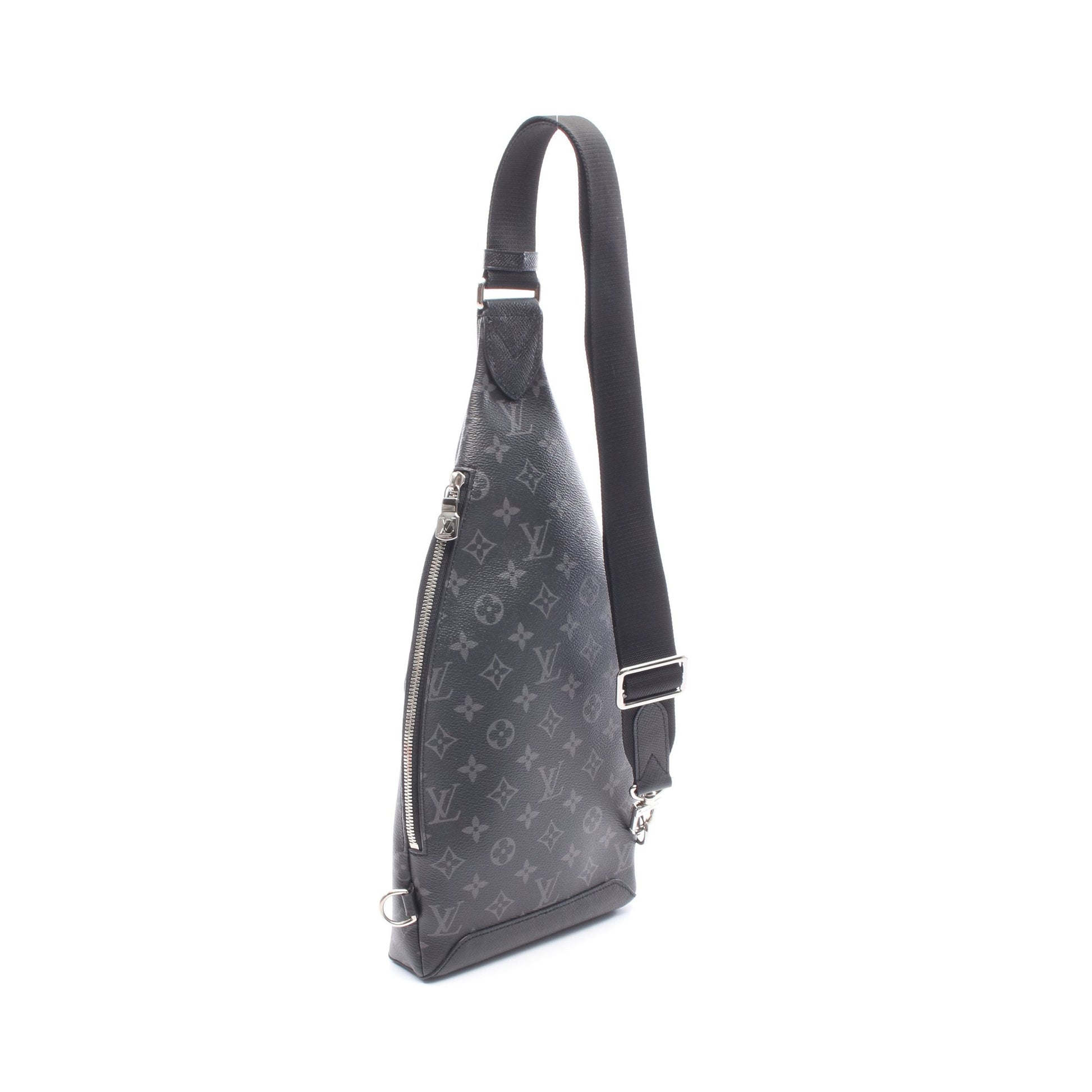 デュオ スリングバッグ タイガラマ ボディバッグ PVC レザー ブラック ルイヴィトン バッグ LOUIS VUITTON