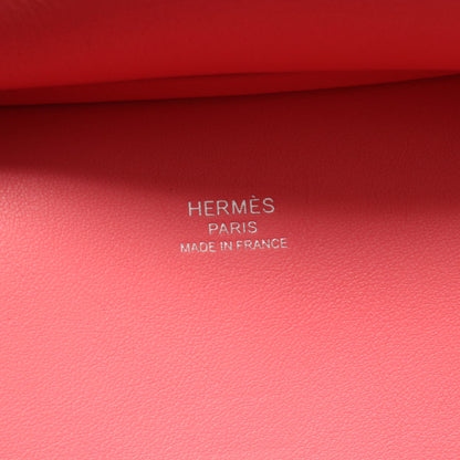 ジプシエール ミニ ローズアザレ ショルダーバッグ ヴォースイフト ピンク シルバー金具 B刻印 エルメス バッグ HERMES