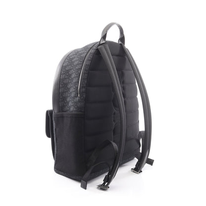 DIOR 8 オブリーク バックパック リュックサック キャンバス レザー ブラック クリスチャンディオール バッグ Christian Dior