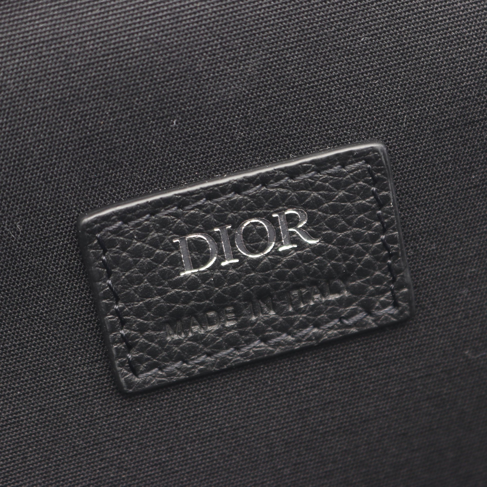 DIOR 8 オブリーク バックパック リュックサック キャンバス レザー ブラック クリスチャンディオール バッグ Christian Dior