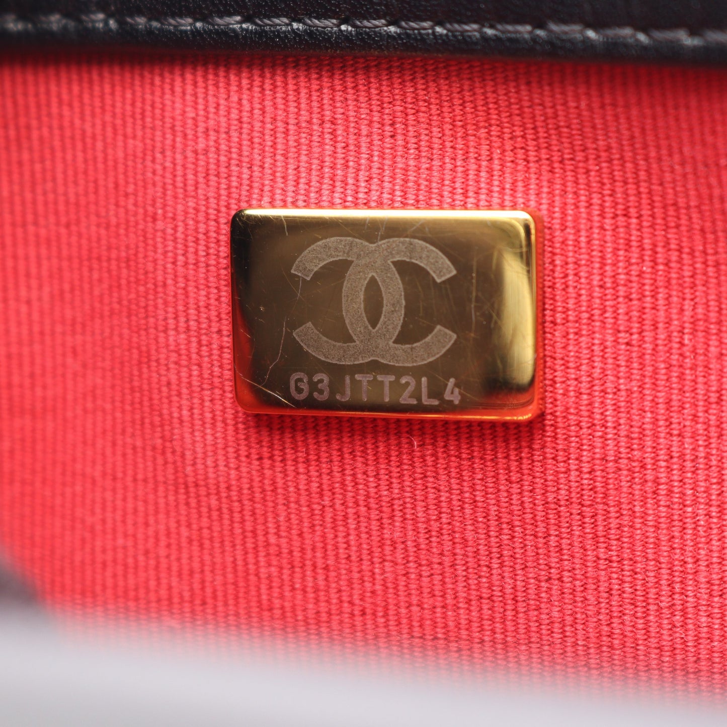 マトラッセ チェーンショルダーバッグ レザー ブラック ゴールド金具 シャネル バッグ CHANEL