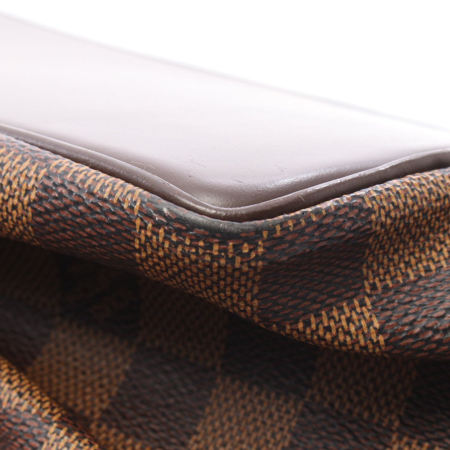 チェルシー ダミエエベヌ ショルダーバッグ トートバッグ PVC レザー ブラウン ルイヴィトン バッグ LOUIS VUITTON