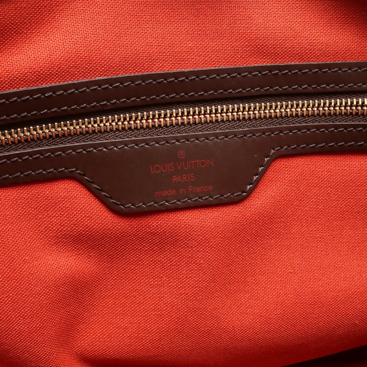 チェルシー ダミエエベヌ ショルダーバッグ トートバッグ PVC レザー ブラウン ルイヴィトン バッグ LOUIS VUITTON
