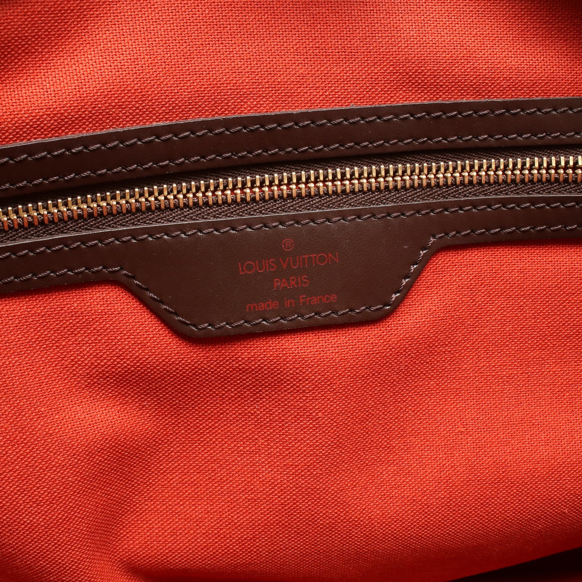 チェルシー ダミエエベヌ ショルダーバッグ トートバッグ PVC レザー ブラウン ルイヴィトン バッグ LOUIS VUITTON