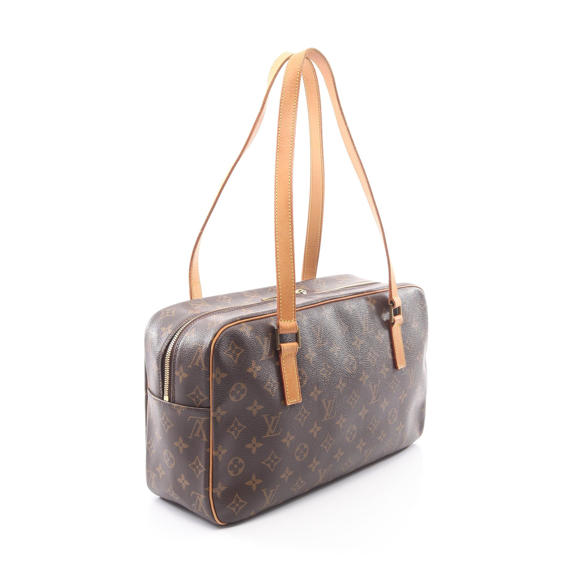 シテGM モノグラム ショルダーバッグ PVC レザー ブラウン ルイヴィトン バッグ LOUIS VUITTON