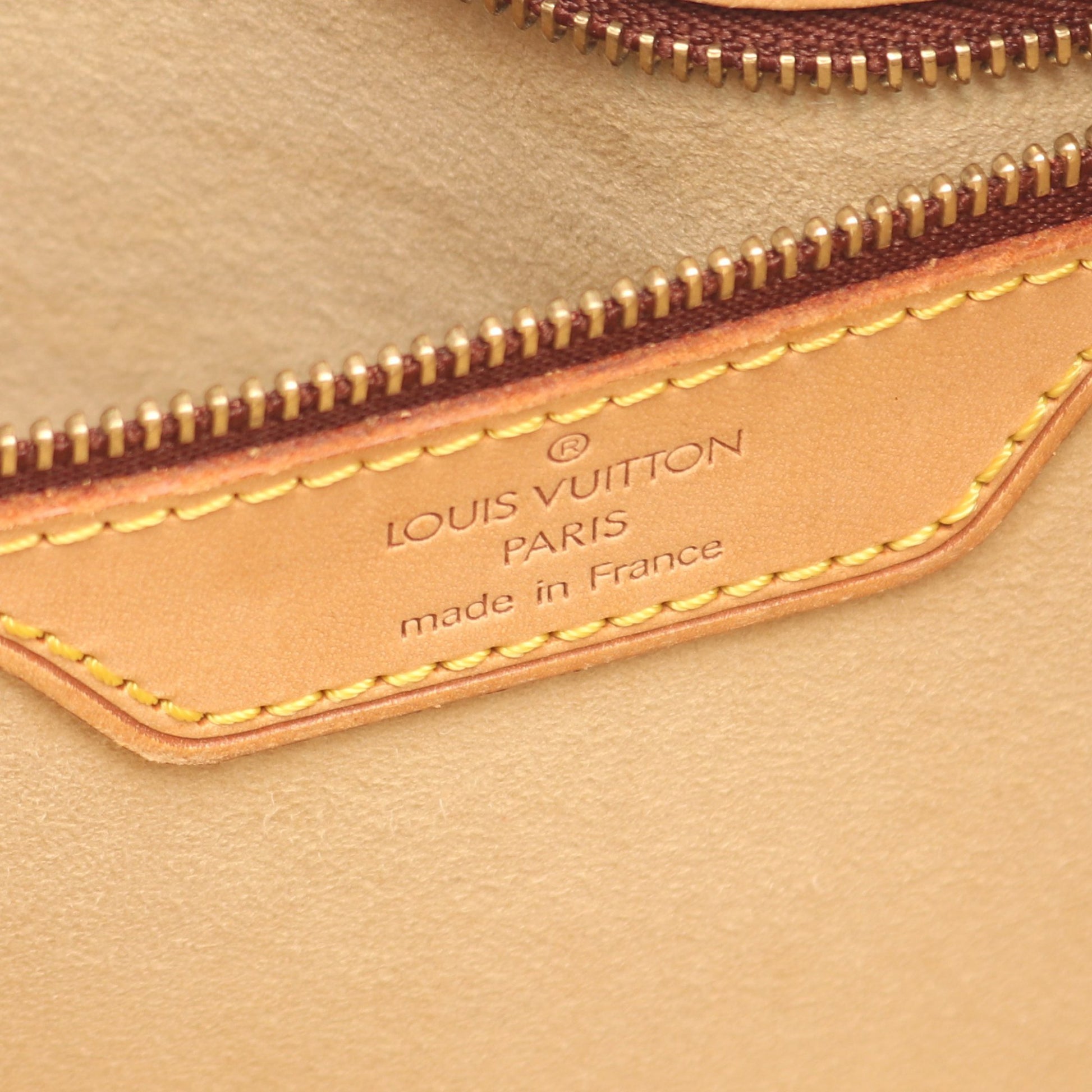 シテGM モノグラム ショルダーバッグ PVC レザー ブラウン ルイヴィトン バッグ LOUIS VUITTON