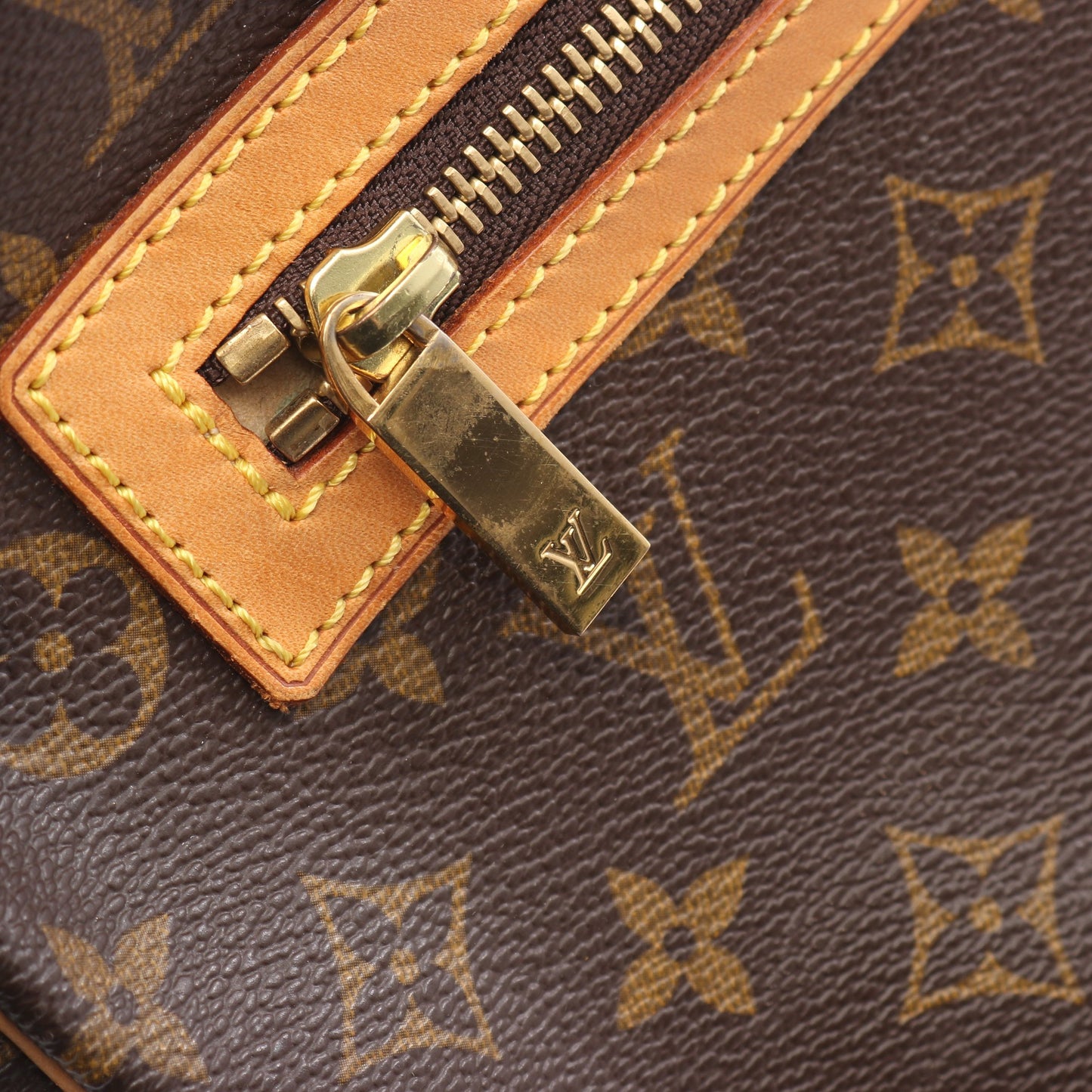 シテGM モノグラム ショルダーバッグ PVC レザー ブラウン ルイヴィトン バッグ LOUIS VUITTON