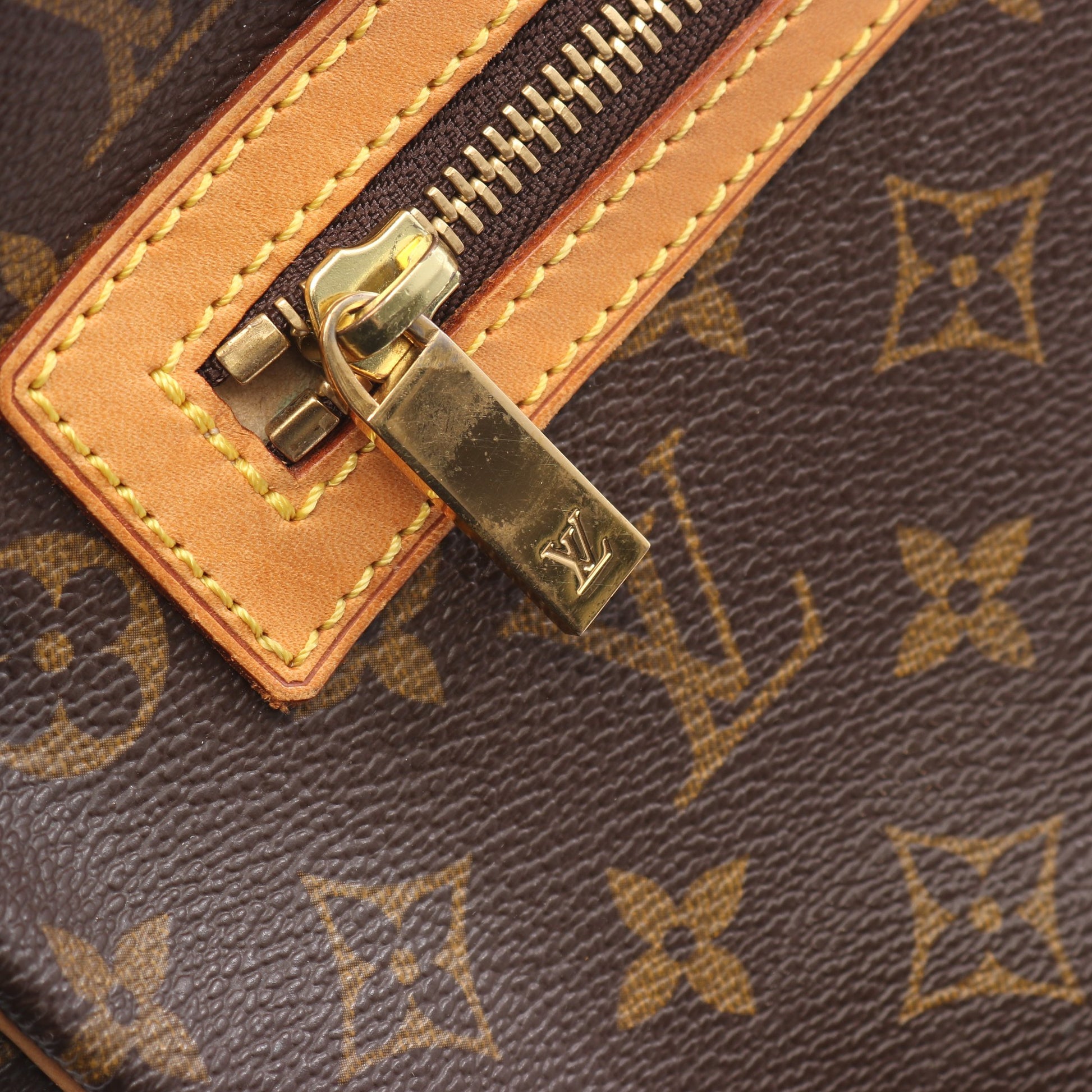 シテGM モノグラム ショルダーバッグ PVC レザー ブラウン ルイヴィトン バッグ LOUIS VUITTON