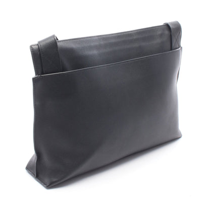 T MESSENGER メッセンジャー ショルダーバッグ レザー ブラック ロエベ バッグ LOEWE
