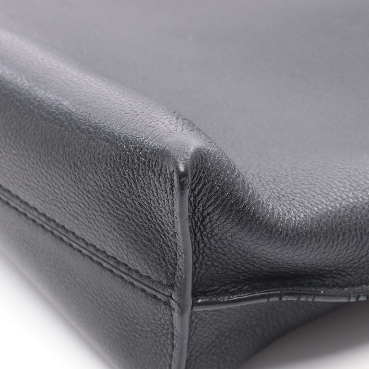 T MESSENGER メッセンジャー ショルダーバッグ レザー ブラック ロエベ バッグ LOEWE