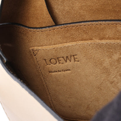 ゲートバッグ スモール ショルダーバッグ レザー ネイビー ベージュ ブラウン ロエベ バッグ LOEWE