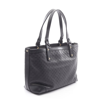 グッチシマ ハンドバッグ トートバッグ レザー ブラック グッチ バッグ GUCCI