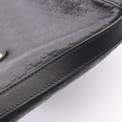 グッチシマ ハンドバッグ トートバッグ レザー ブラック グッチ バッグ GUCCI