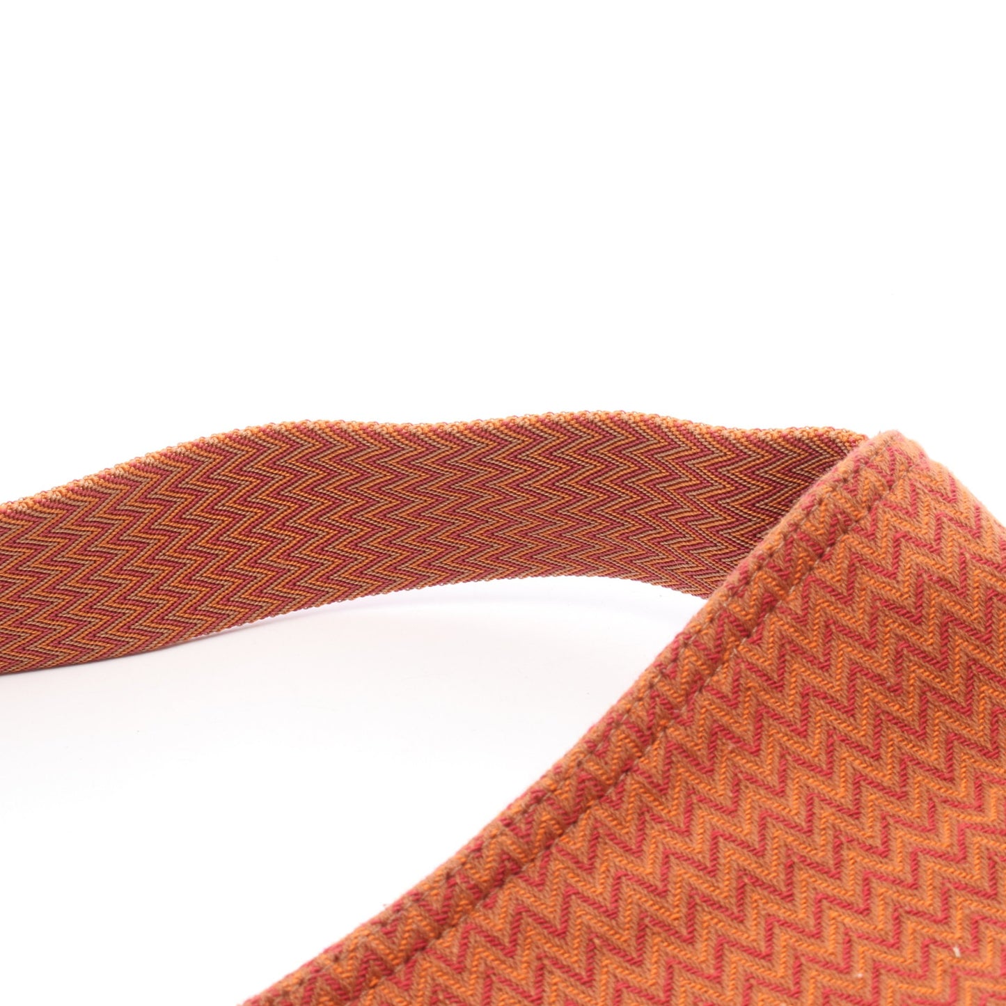 サック デ パンサージュ ショルダーバッグ キャンバス オレンジ レッド ブラウン エルメス バッグ HERMES