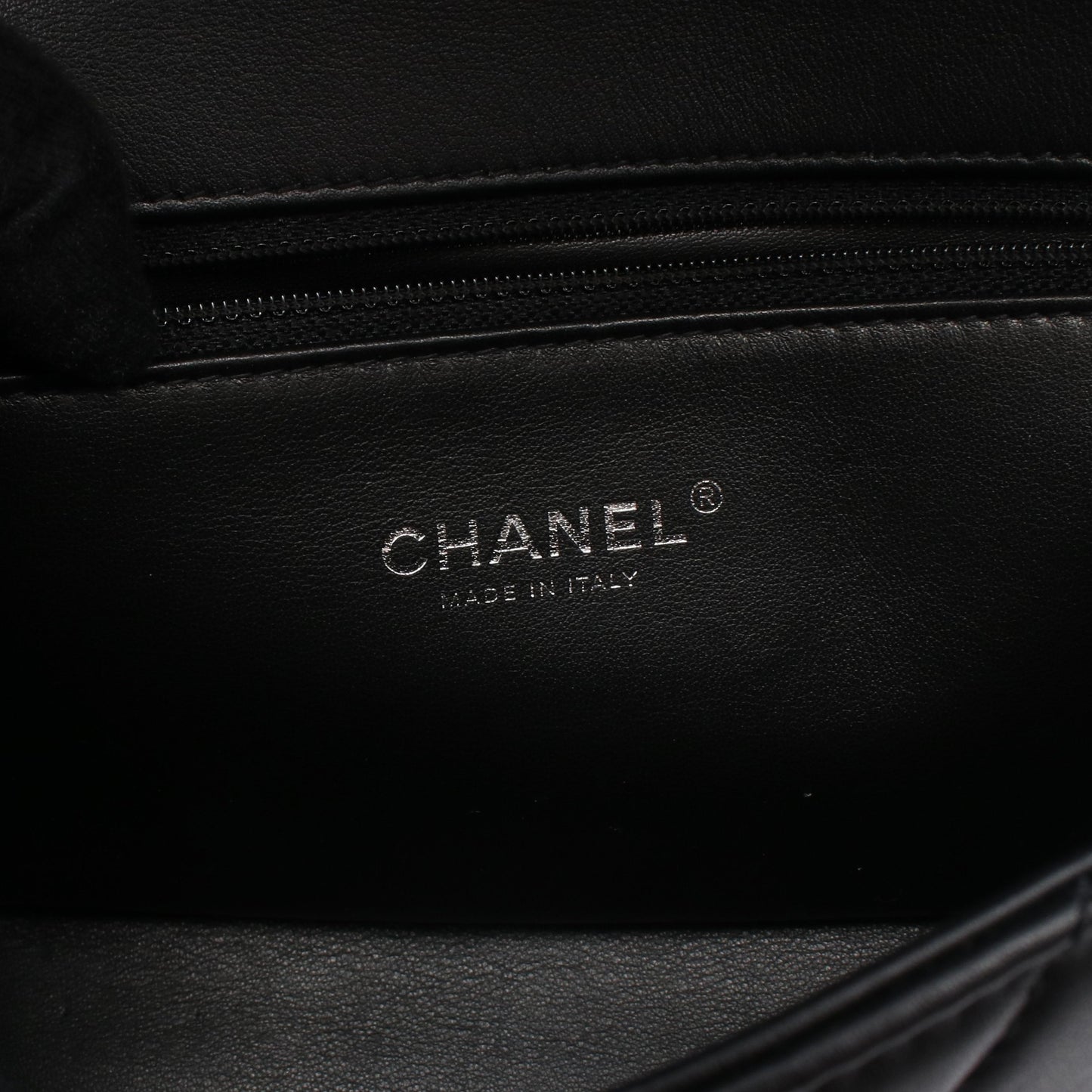マトラッセ チェーンショルダーバッグ レザー ブラック ブラック金具 シャネル バッグ CHANEL