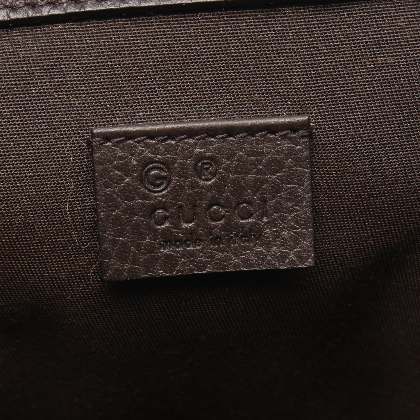 GGキャンバス バックパック リュックサック キャンバス レザー ベージュ ダークブラウン グッチ バッグ GUCCI