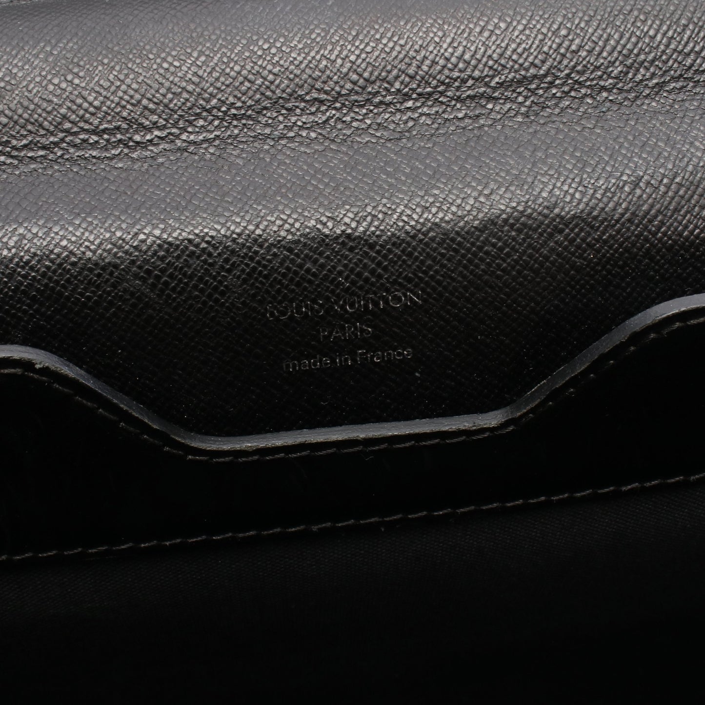 ロブスト1 タイガ アルドワーズ ビジネスバッグ レザー ダークグレー ブラック ルイヴィトン バッグ LOUIS VUITTON
