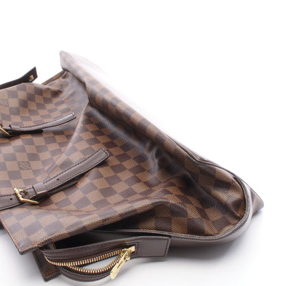 チェルシー ダミエエベヌ ショルダーバッグ トートバッグ PVC レザー ブラウン ルイヴィトン バッグ LOUIS VUITTON