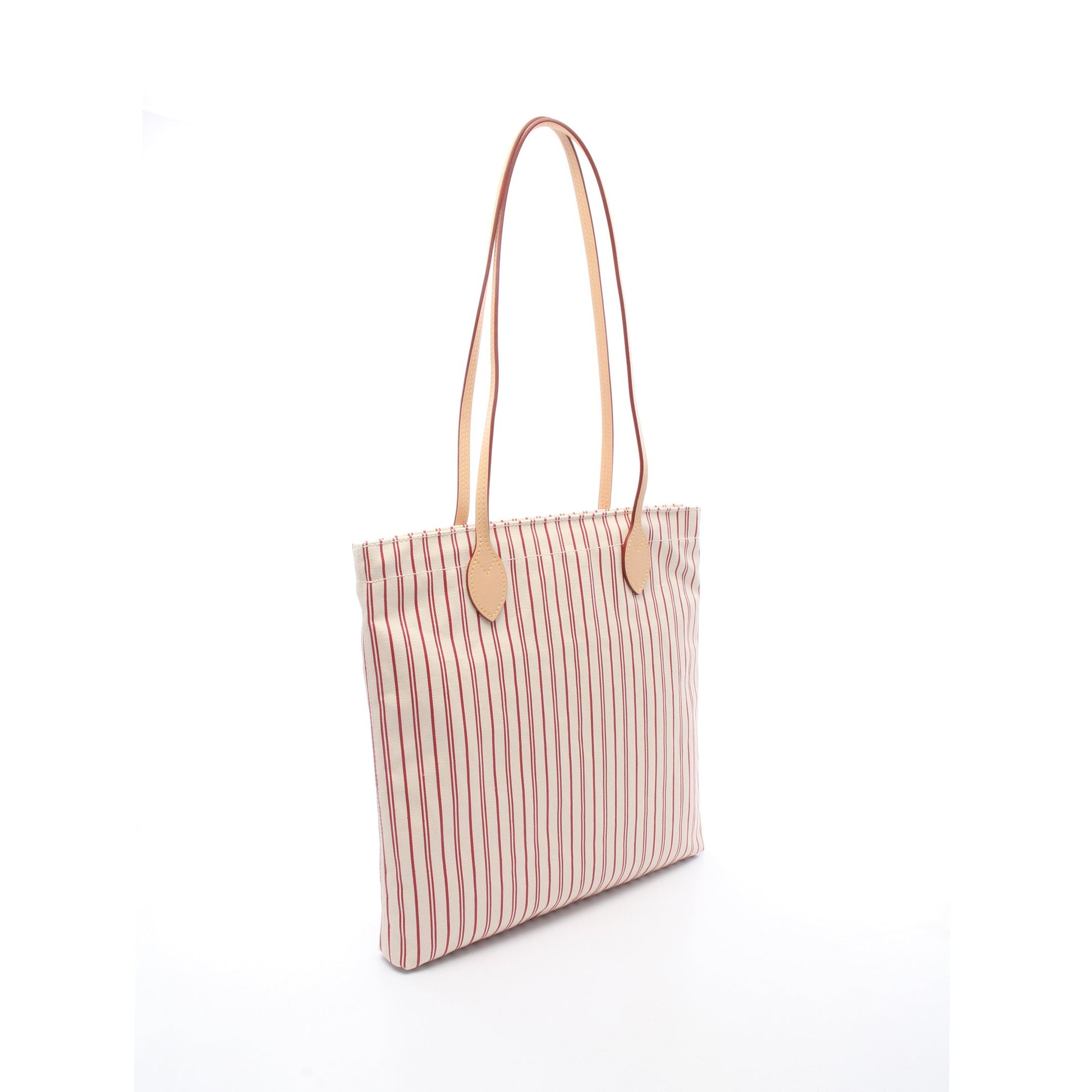 キャリー イット ショルダーバッグ トートバッグ キャンバス レザー ベージュ レッド ルイヴィトン バッグ LOUIS VUITTON