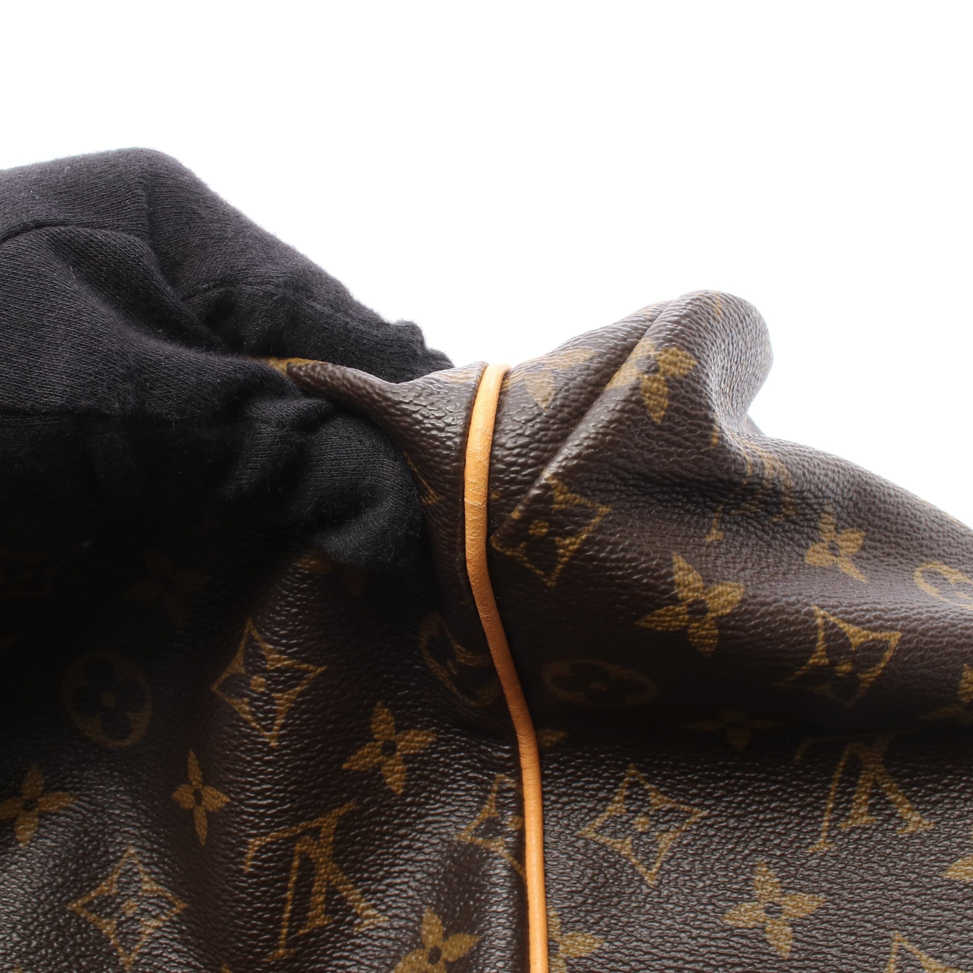 トータリーGM モノグラム ショルダーバッグ トートバッグ PVC レザー ブラウン ルイヴィトン バッグ LOUIS VUITTON