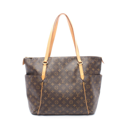 トータリーGM モノグラム ショルダーバッグ トートバッグ PVC レザー ブラウン ルイヴィトン バッグ LOUIS VUITTON