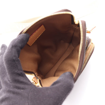 ユーティリティ クロスボディ モノグラム 2WAY チェーンハンドバッグ PVC レザー ブラウン ルイヴィトン バッグ LOUIS VUITTON
