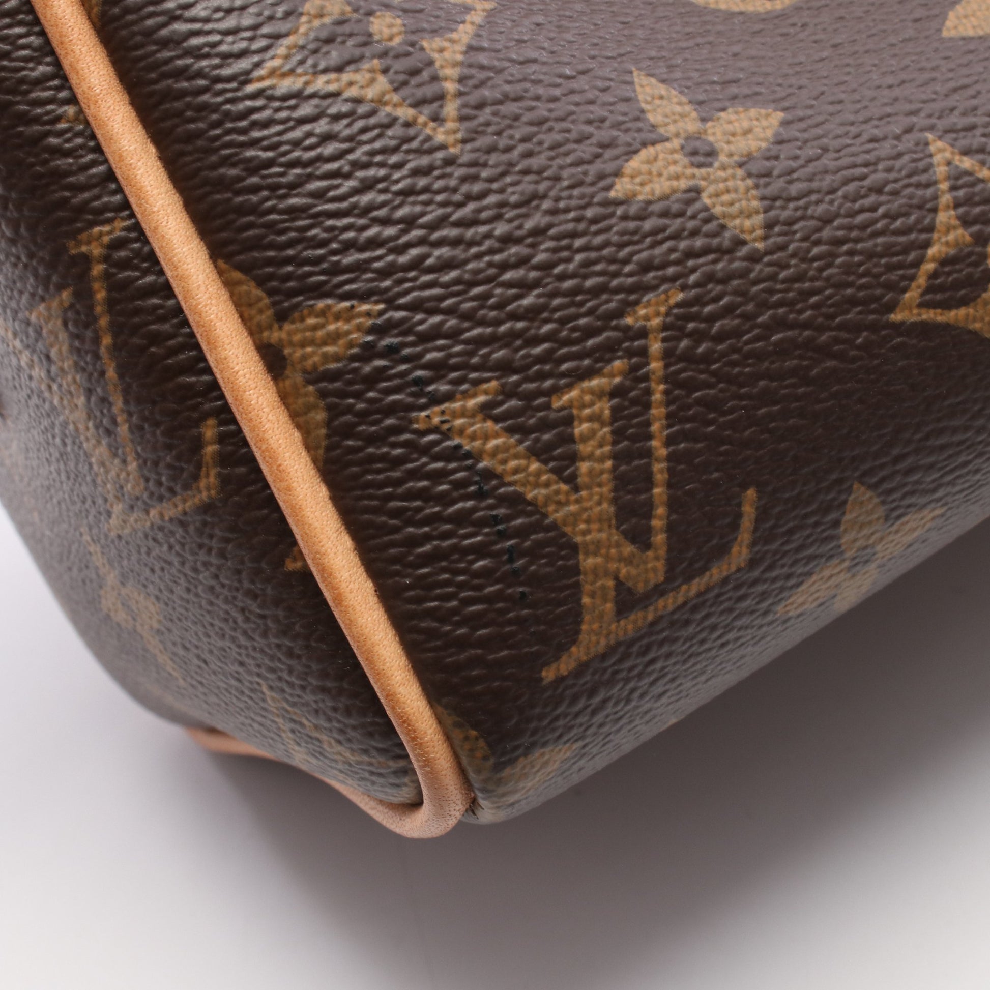 スピーディ バンドリエール20 モノグラム 2WAY ハンドバッグ PVC レザー ブラウン ルイヴィトン バッグ LOUIS VUITTON