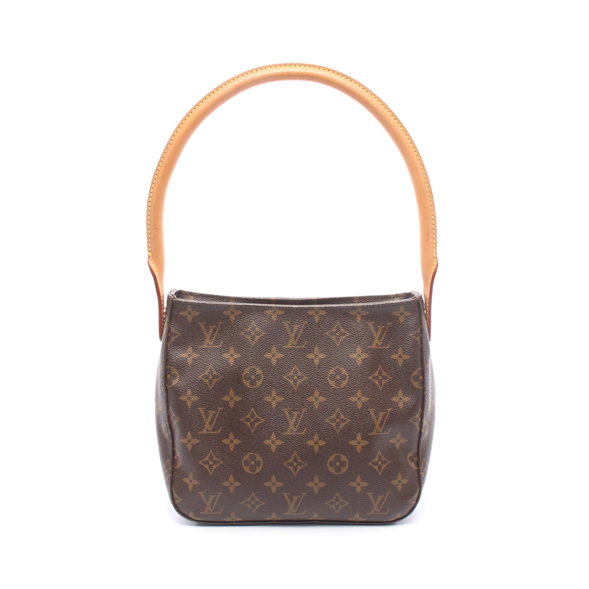 ルーピングMM モノグラム ショルダーバッグ PVC レザー ブラウン ルイヴィトン バッグ LOUIS VUITTON