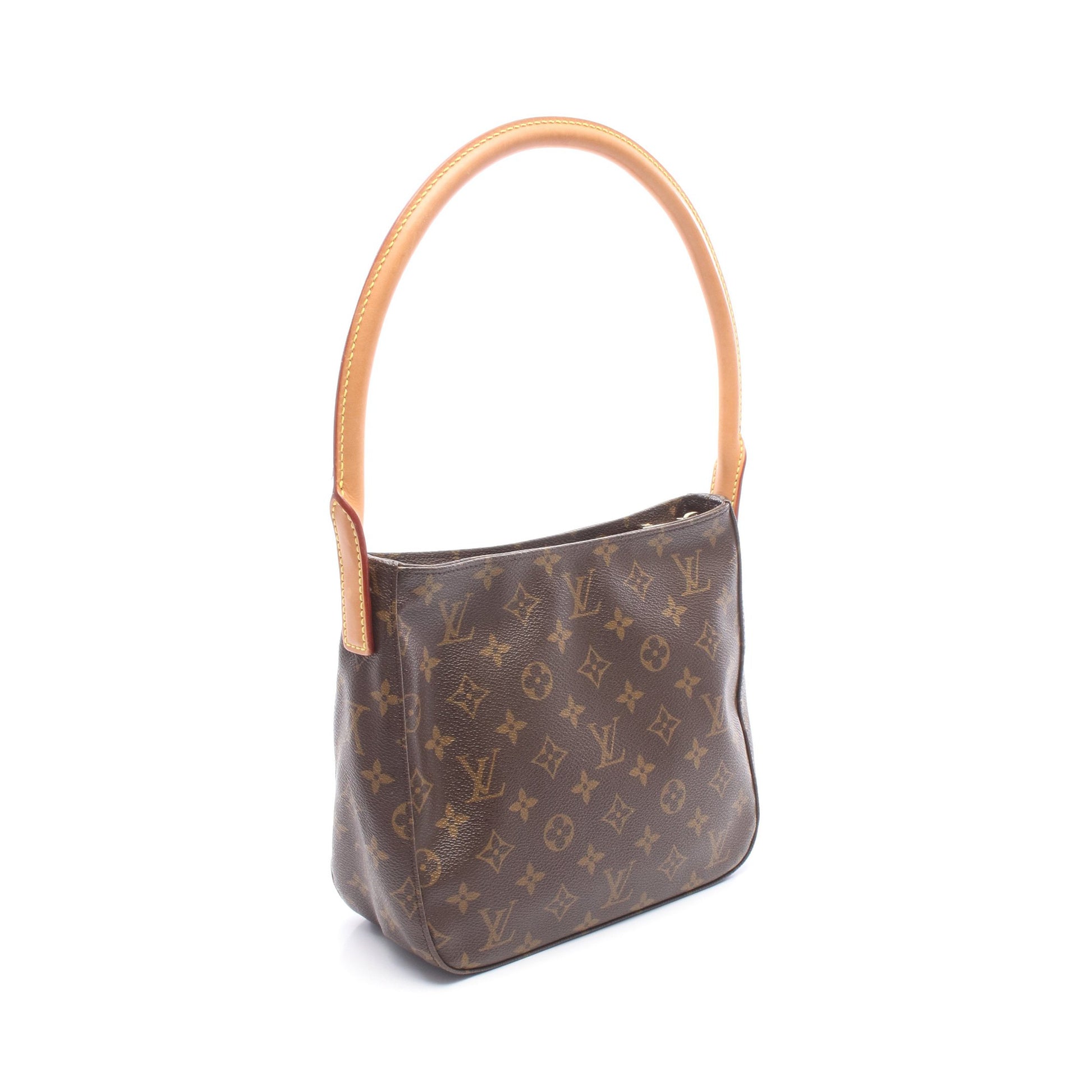 ルーピングMM モノグラム ショルダーバッグ PVC レザー ブラウン ルイヴィトン バッグ LOUIS VUITTON