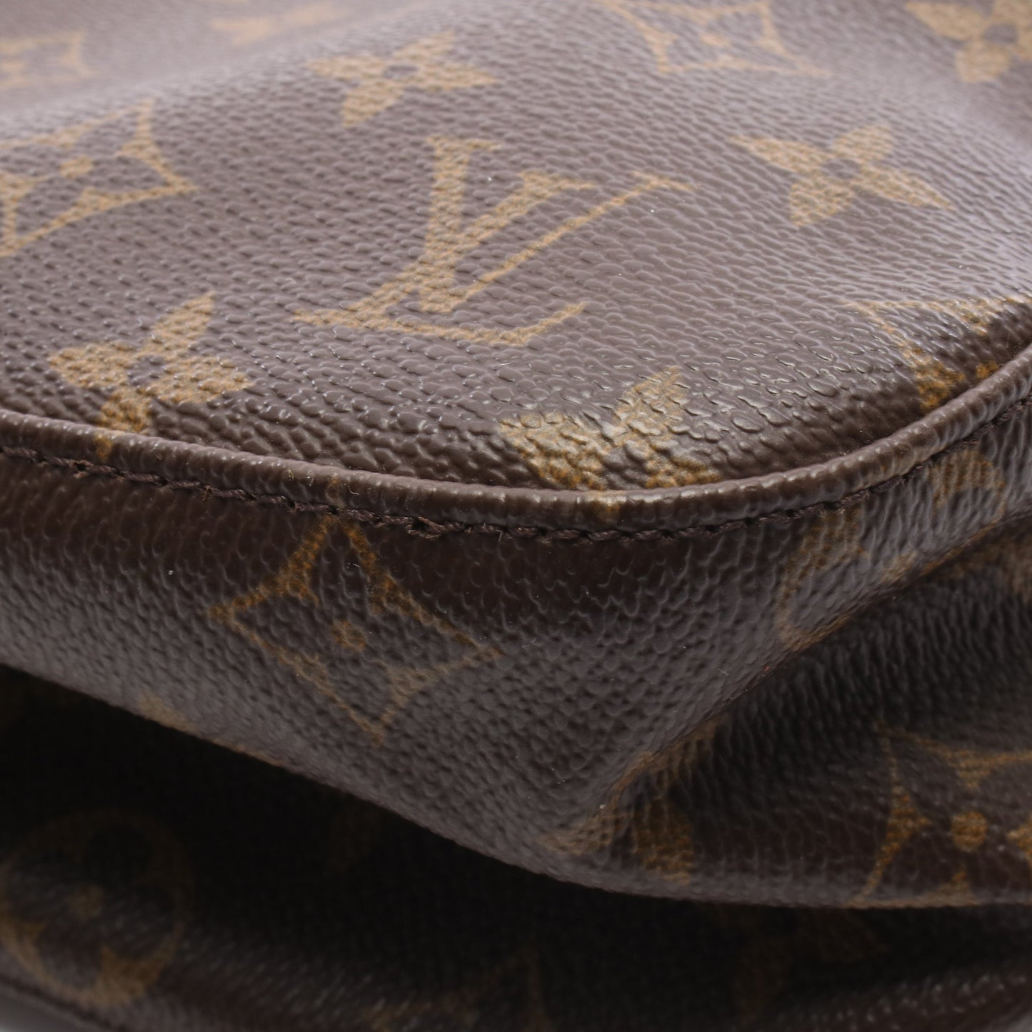 ルーピングMM モノグラム ショルダーバッグ PVC レザー ブラウン ルイヴィトン バッグ LOUIS VUITTON