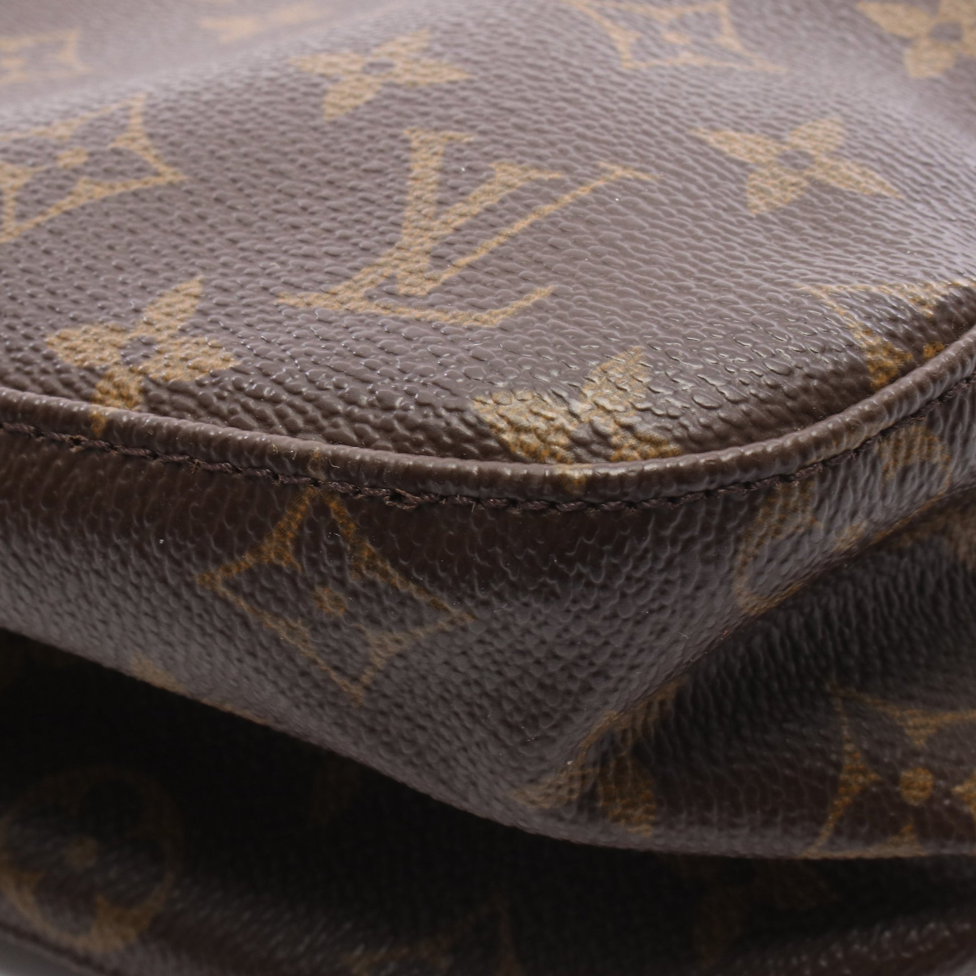 ルーピングMM モノグラム ショルダーバッグ PVC レザー ブラウン ルイヴィトン バッグ LOUIS VUITTON