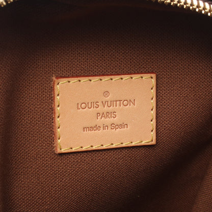 ポシェットガンジュ モノグラム ボディバッグ PVC レザー ブラウン ルイヴィトン バッグ LOUIS VUITTON