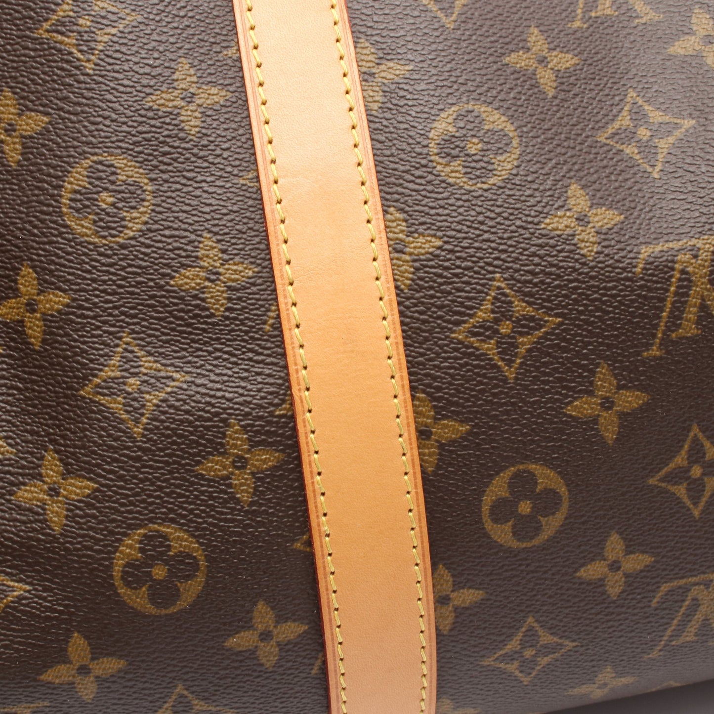 キーポル バンドリエール60 モノグラム ボストンバッグ PVC レザー ブラウン ルイヴィトン バッグ LOUIS VUITTON