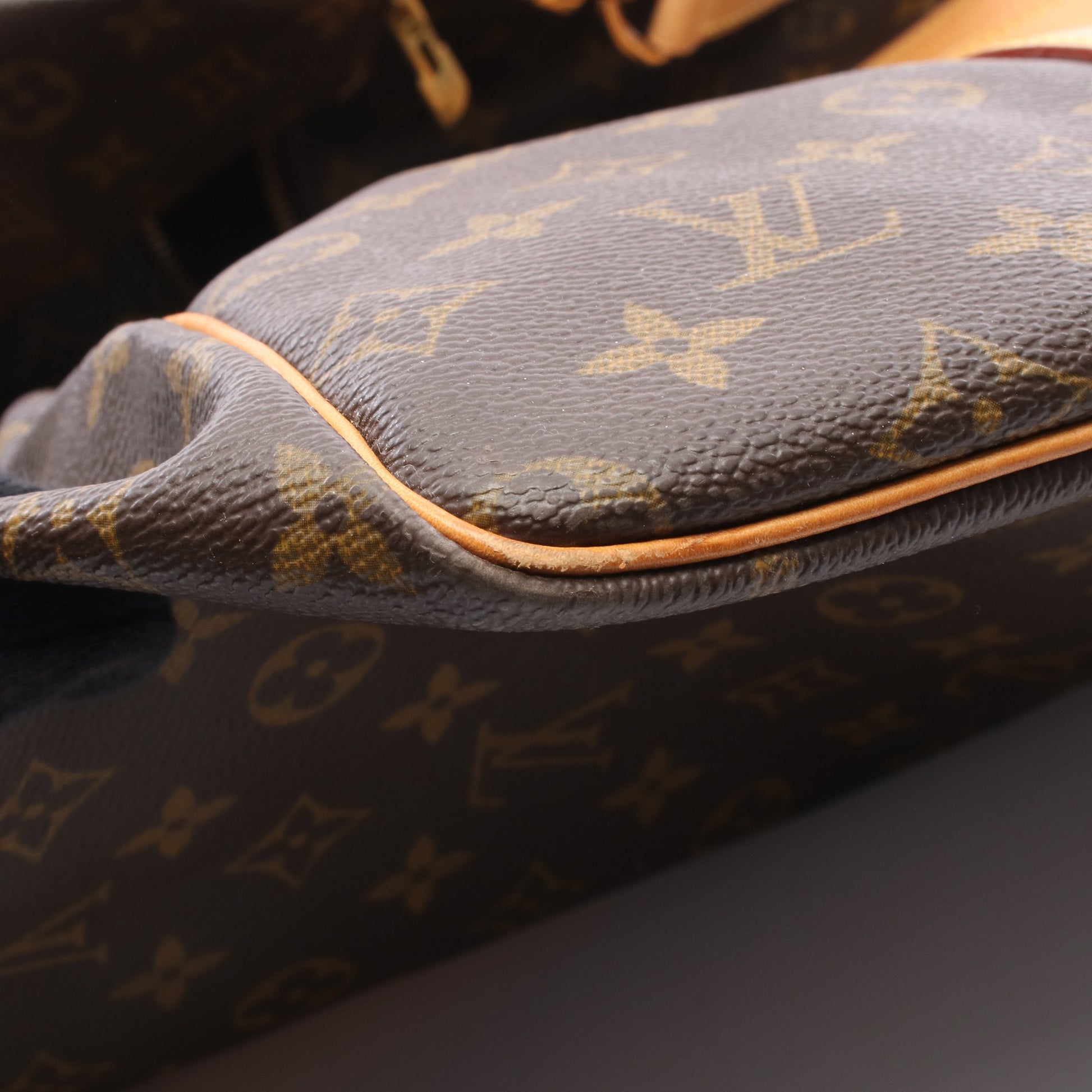 キーポル バンドリエール60 モノグラム ボストンバッグ PVC レザー ブラウン ルイヴィトン バッグ LOUIS VUITTON