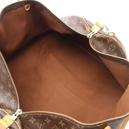 キーポル バンドリエール60 モノグラム ボストンバッグ PVC レザー ブラウン ルイヴィトン バッグ LOUIS VUITTON