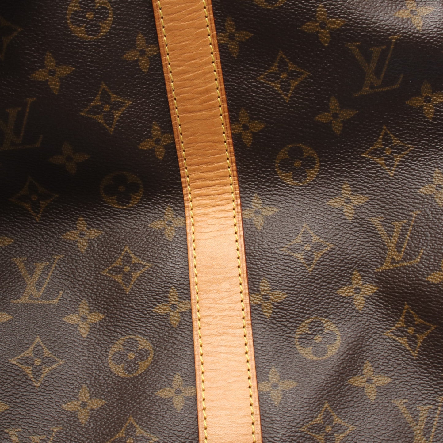 キーポル バンドリエール60 モノグラム ボストンバッグ PVC レザー ブラウン ルイヴィトン バッグ LOUIS VUITTON