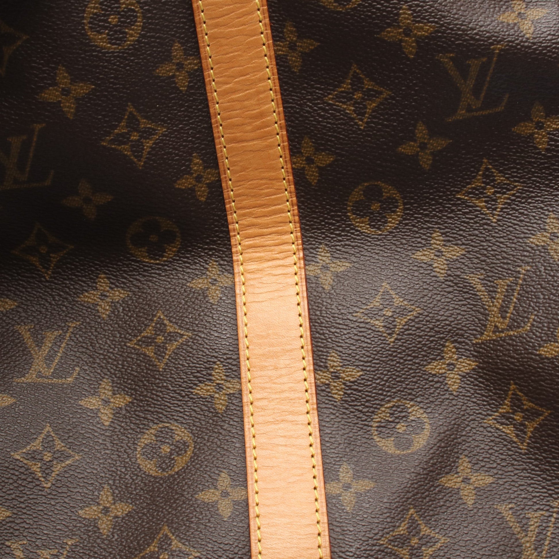 キーポル バンドリエール60 モノグラム ボストンバッグ PVC レザー ブラウン ルイヴィトン バッグ LOUIS VUITTON