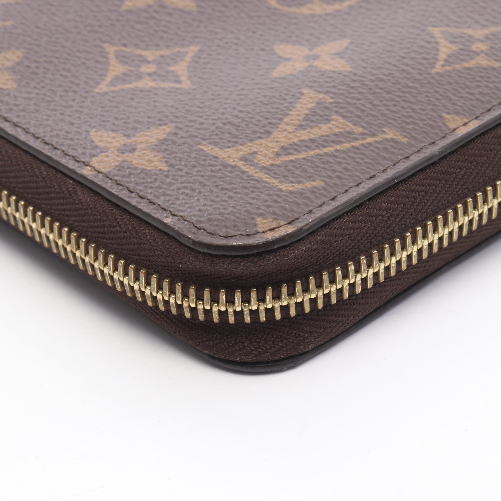 ジッピーウォレット モノグラム ラウンドファスナー長財布 PVC ブラウン ルイヴィトン 財布・小物 LOUIS VUITTON