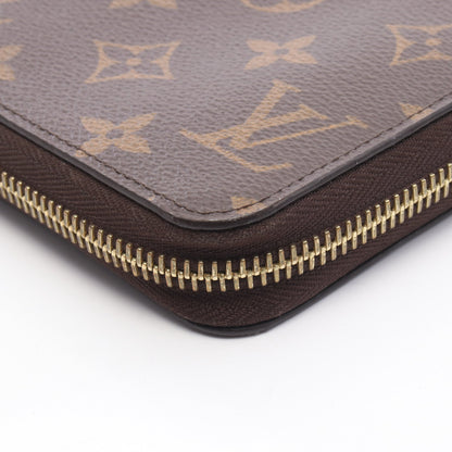 ジッピーウォレット モノグラム ラウンドファスナー長財布 PVC ブラウン ルイヴィトン 財布・小物 LOUIS VUITTON